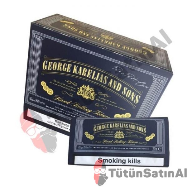 George Karelias And Sons mavi tutun satin al