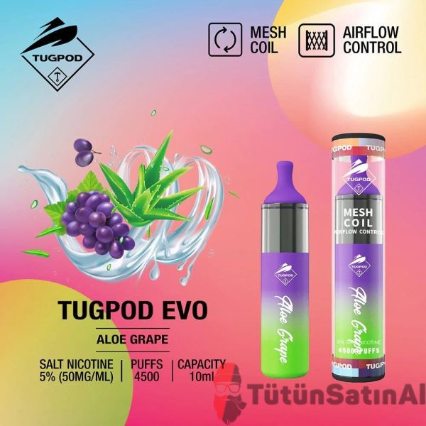 tugboat evo 4500 puffs aloe grapejpgw1920q75