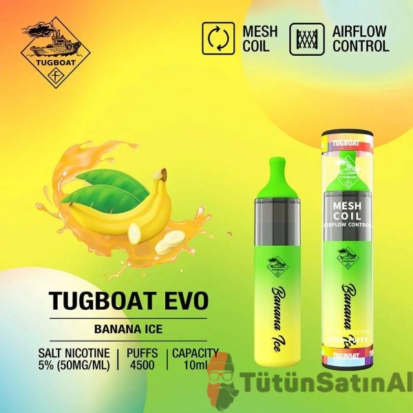 tugboat evo 4500 puffs banana ice muz mentoljpgw1920q75