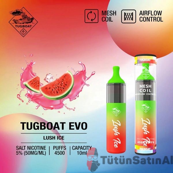 tugboat evo 4500 puffs lush ice karpuz mentoljpgw1920q75