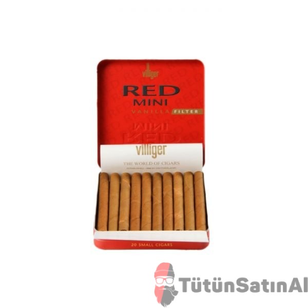 villiger red mini filter sigarillo 20s