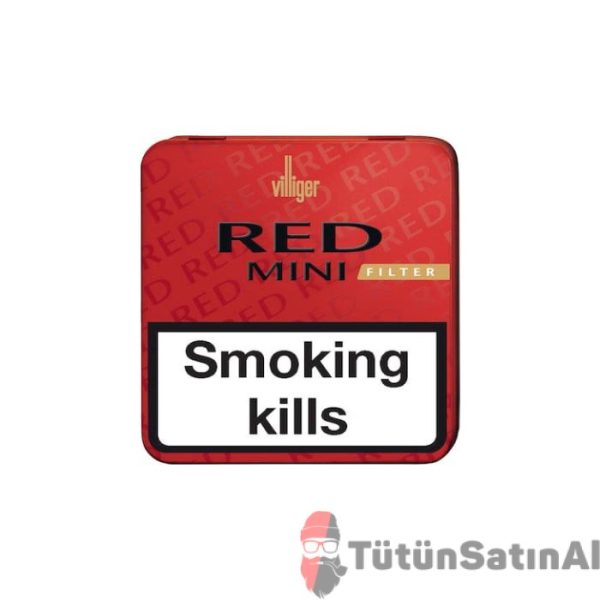 villiger red mini filter sigarillo 20s tutunsatinal 1