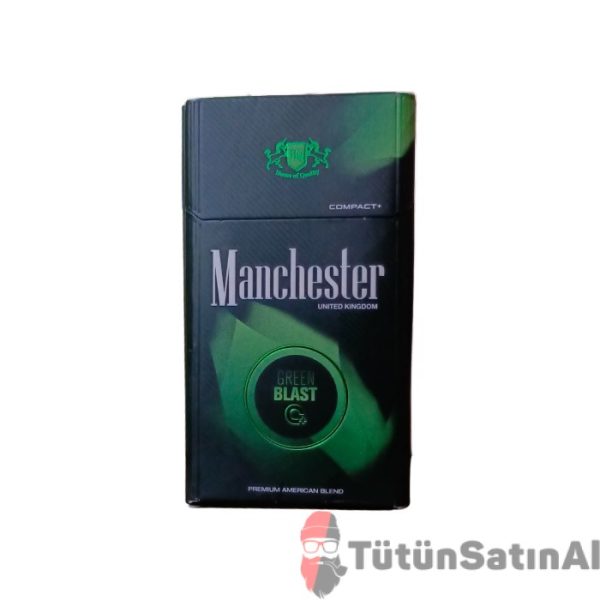 manchester queen compact green blast sigara tutunsatinal