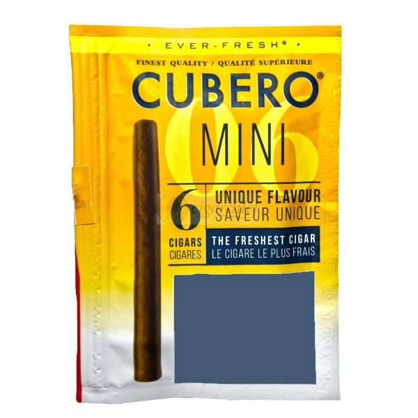 Cubero Cigarillos Mini Pack of 6 Cigarillos