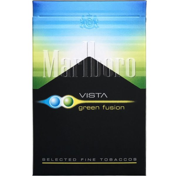 marlboro vista green fusion ar cigarette back